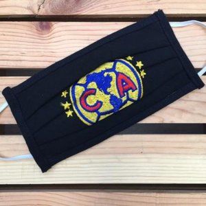 Package of 10 Handmade Mexican Club America Futbol Face Masks
